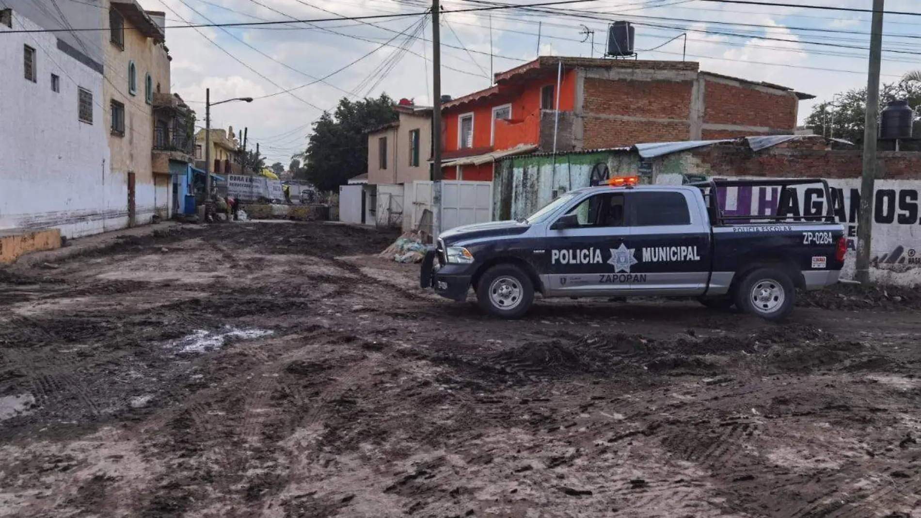 Operativo en colonias afectadas por inundaciones en Zapopan